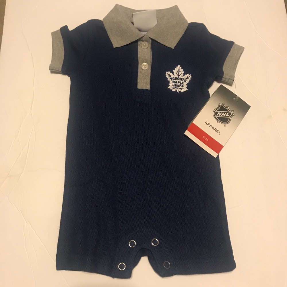 NHL Toronto Maple Leaf Romper, Size: 0-3 months